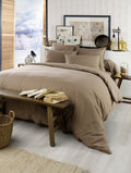 Candice - Taie D'Oreiller - Flanelle - Ficelle