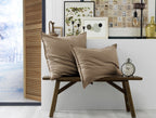 Candice - Taie D'Oreiller - Flanelle - Ficelle