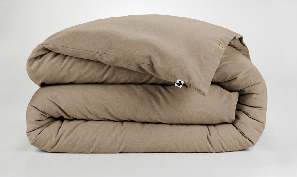 Candice - Housse De Couette - Flanelle - Ficelle