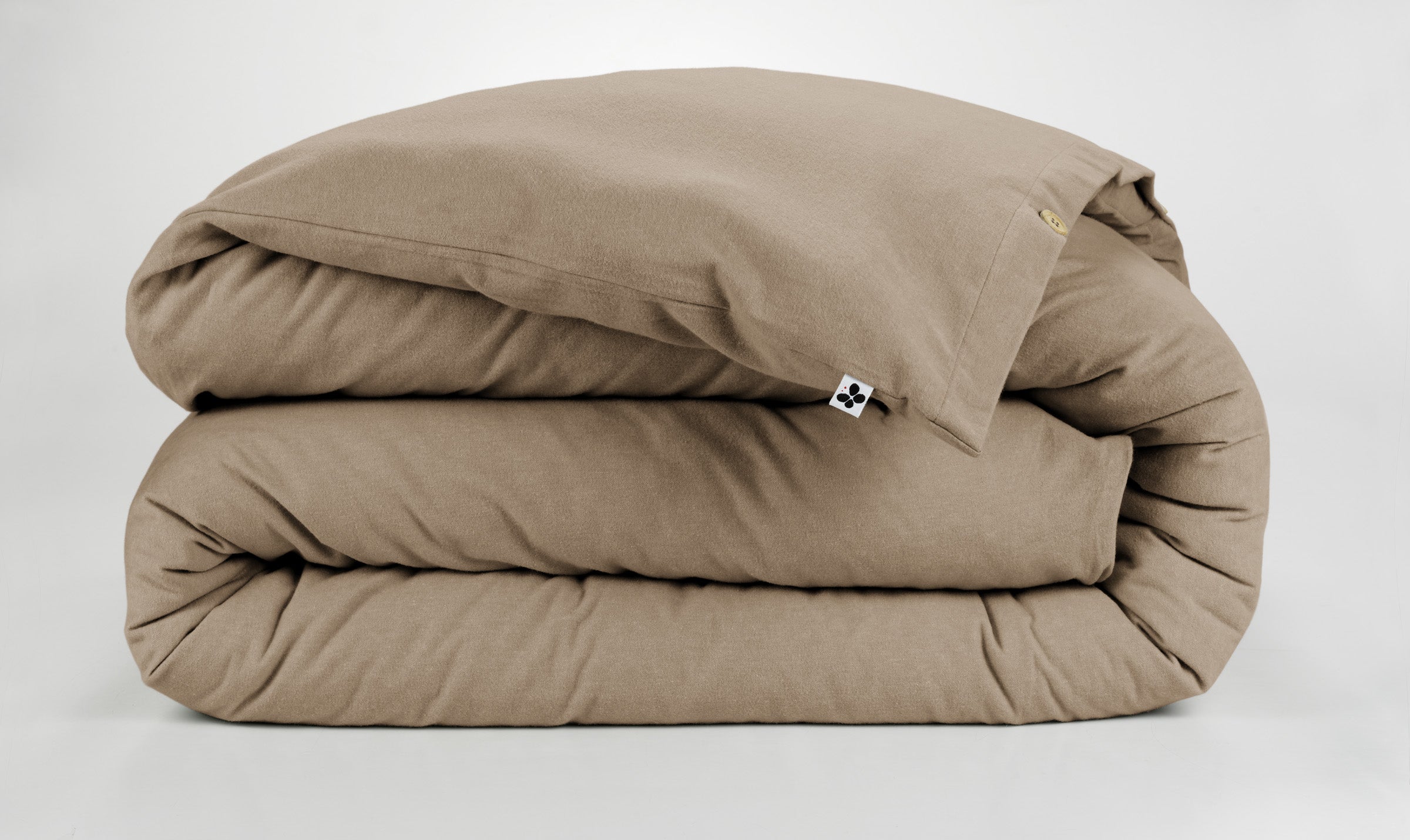 Candice - Housse De Couette - Flanelle - Ficelle