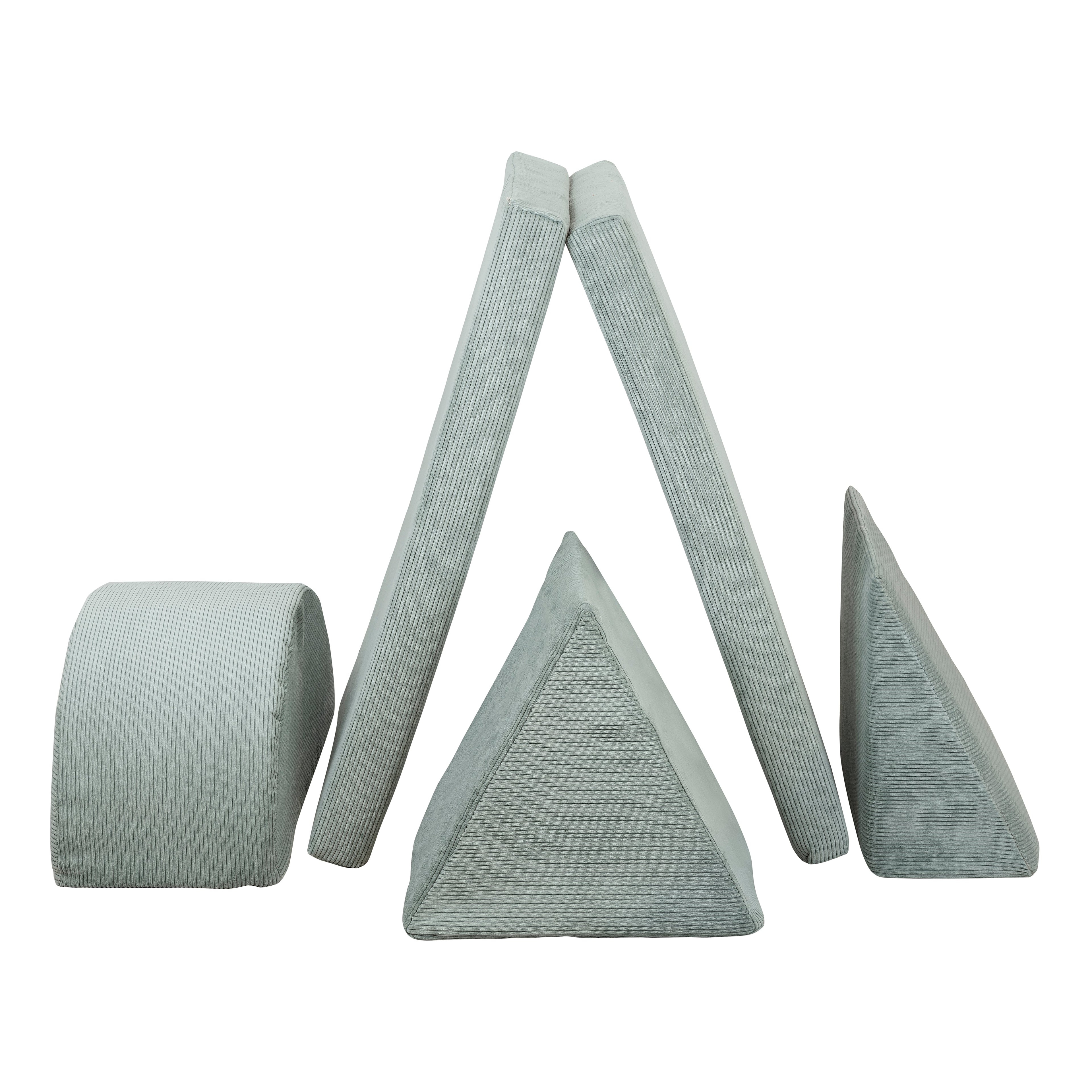 Set De 5 Blocs Psychomoteur Montessori - Aigue-Marine