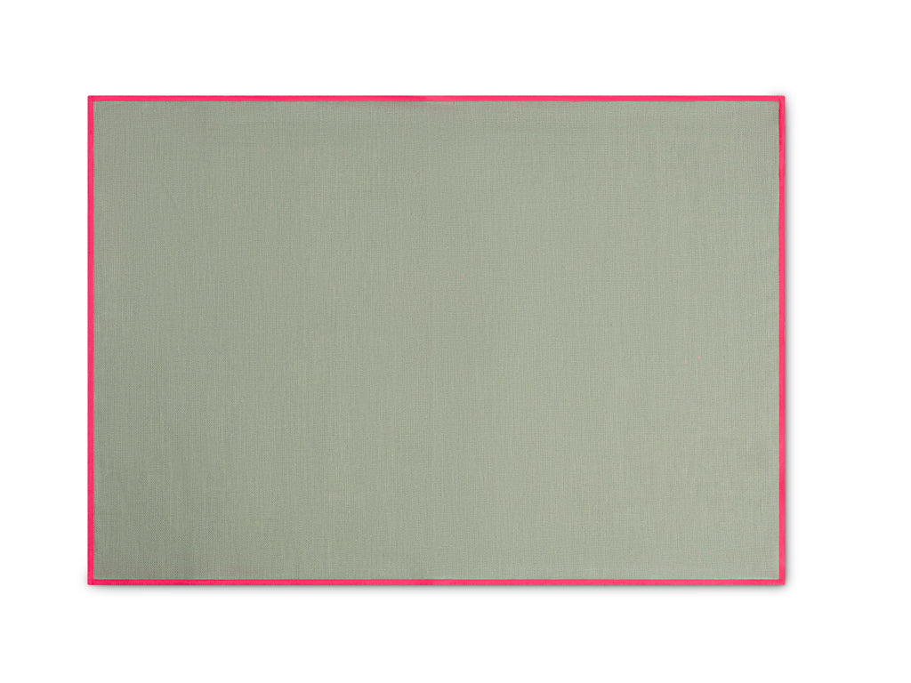 2 Sets De Table - Acqua/Fuchsia