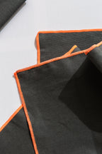 2 Sets De Table - Taupe/Fluor