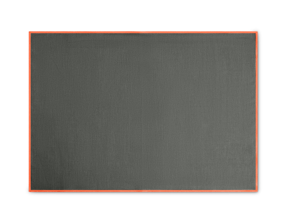 2 Sets De Table - Taupe/Fluor