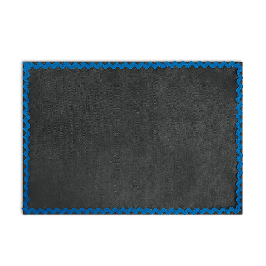 2 Sets De Table Wavy - Gris/Bleu