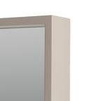 Miroir Carré Niko - Taupe
