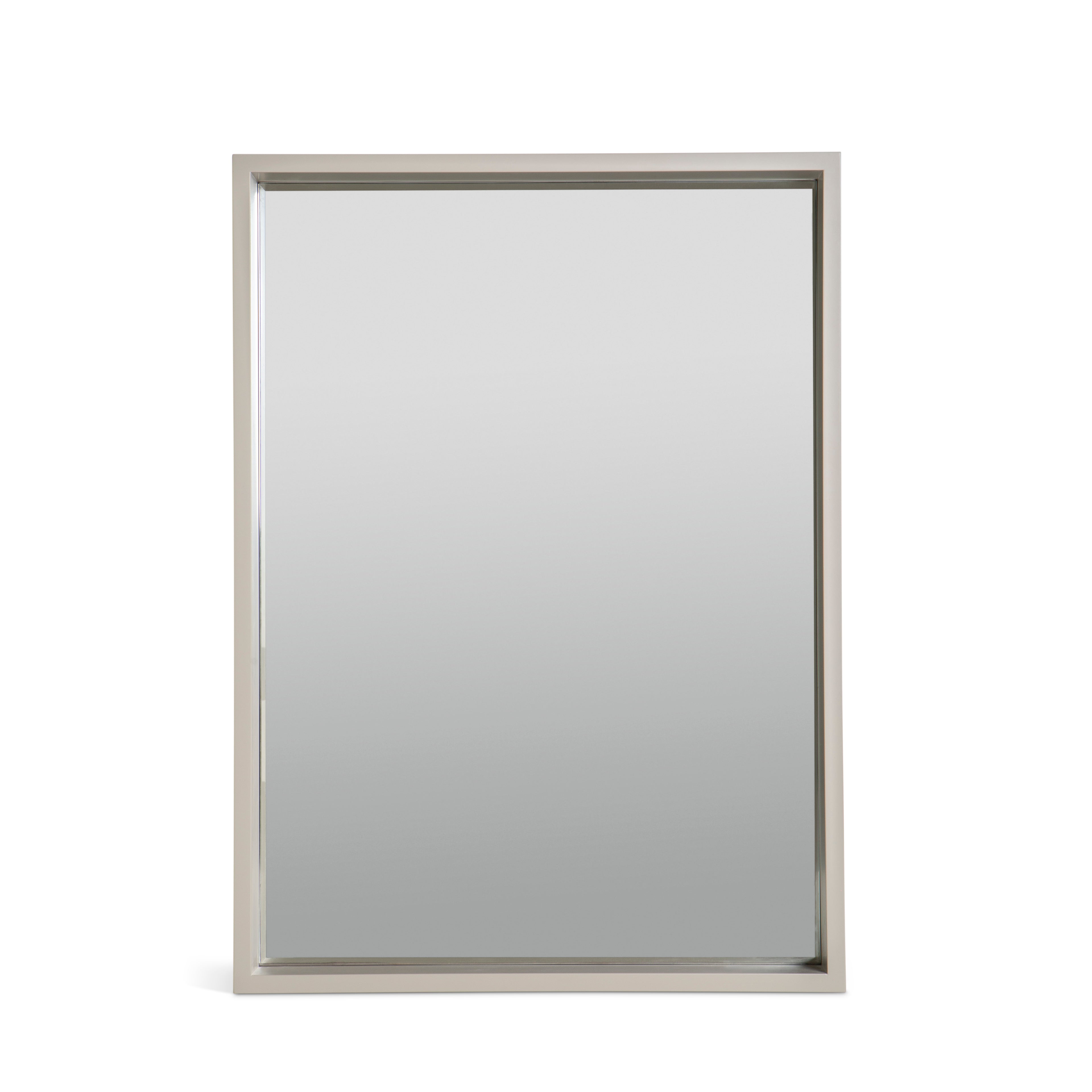 Miroir Carré Niko - Taupe