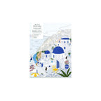 Coffret Peinture Au Numéro - Petit Pinceau - Santorini Par Maja Tomljanovic