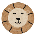 Tapis En Jute Enfant - Multicolore