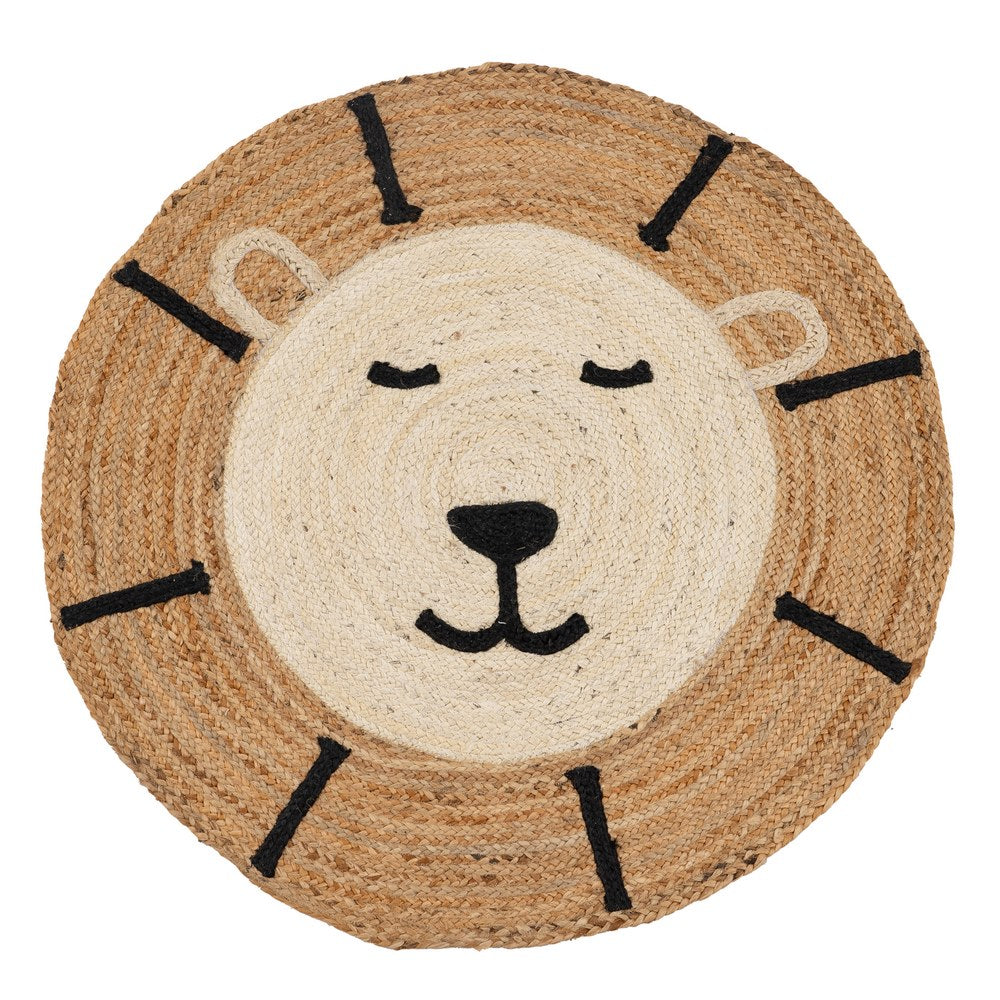 Tapis En Jute Enfant - Multicolore