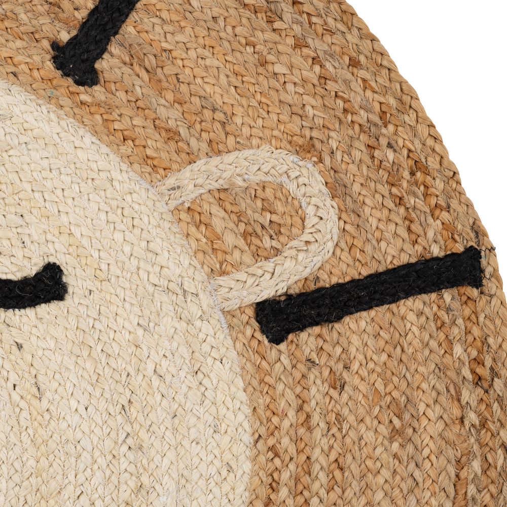Tapis En Jute Enfant - Multicolore