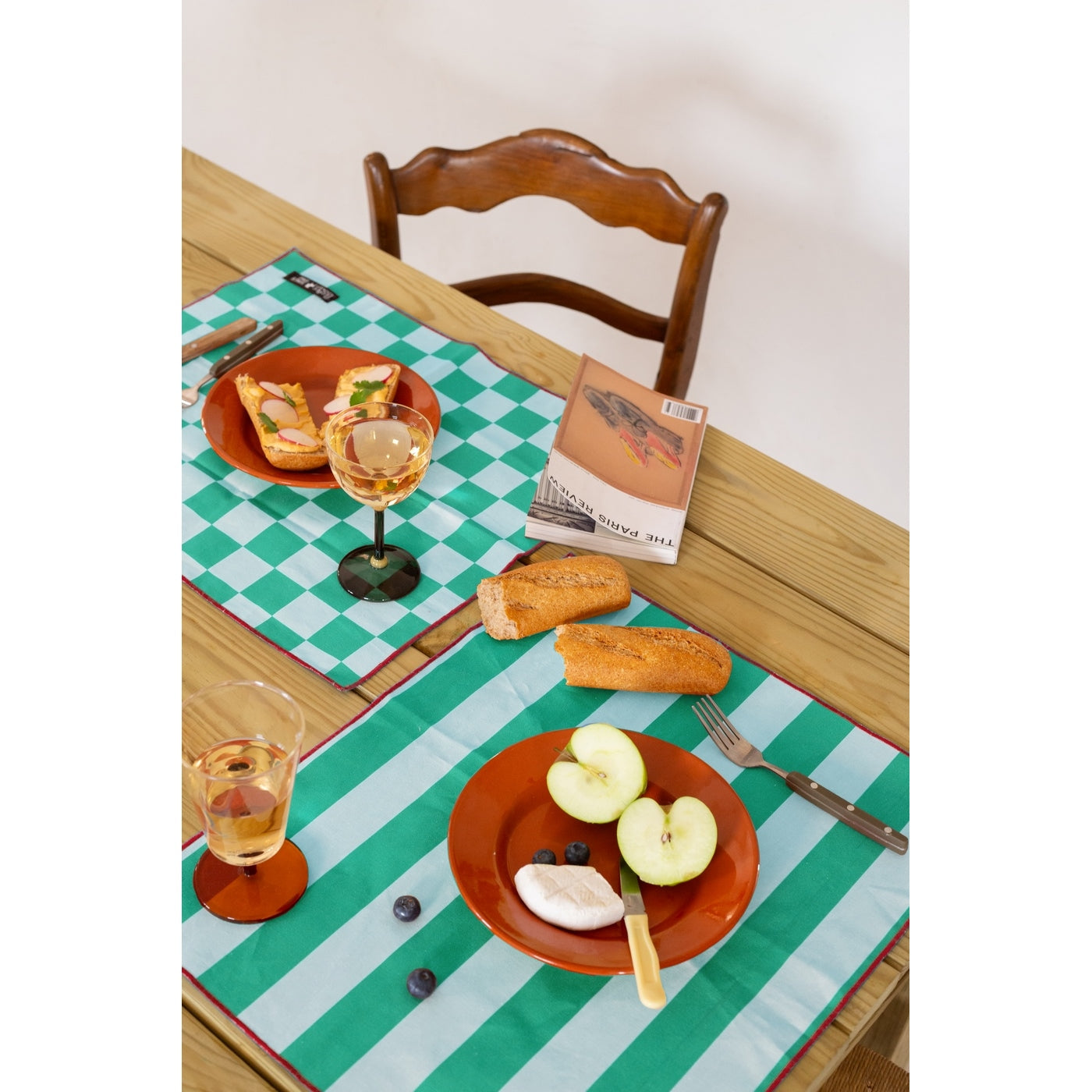Set De 2 Sets De Table Marshall - Vert