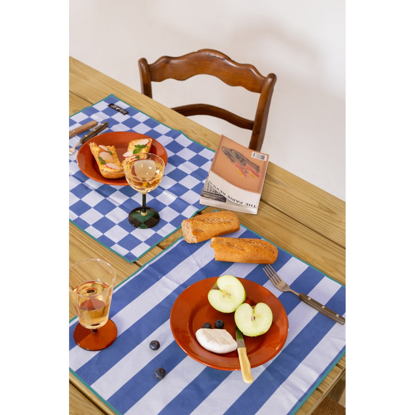 Set de 2 Assiettes Marshall - Bleu