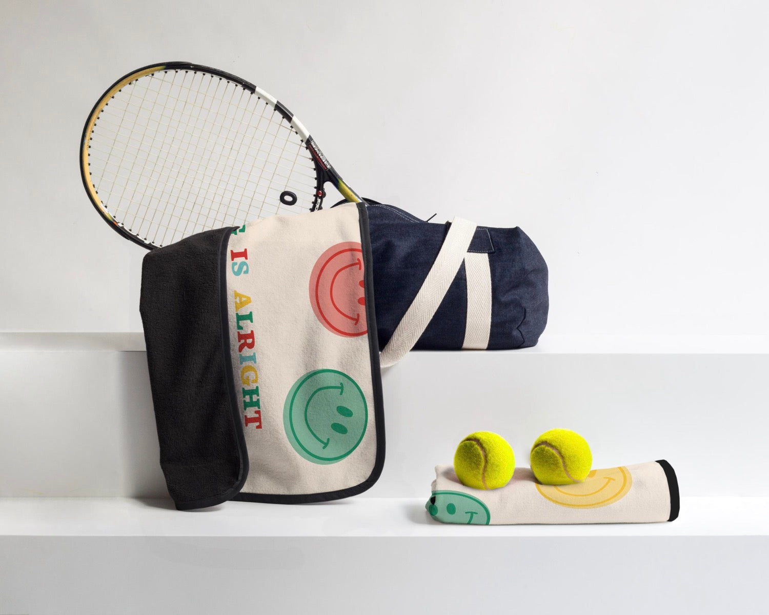 Serviette De Sport - Alright - Multicolore