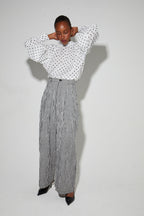 Pantalon Elsa Vichy Fabriqué En Italie