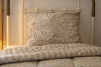 Nora - Couette Imprimée + 1 Taie D'Oreiller - Coton Imprimé