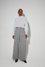 Pantalon Elsa Vichy Fabriqué En Italie