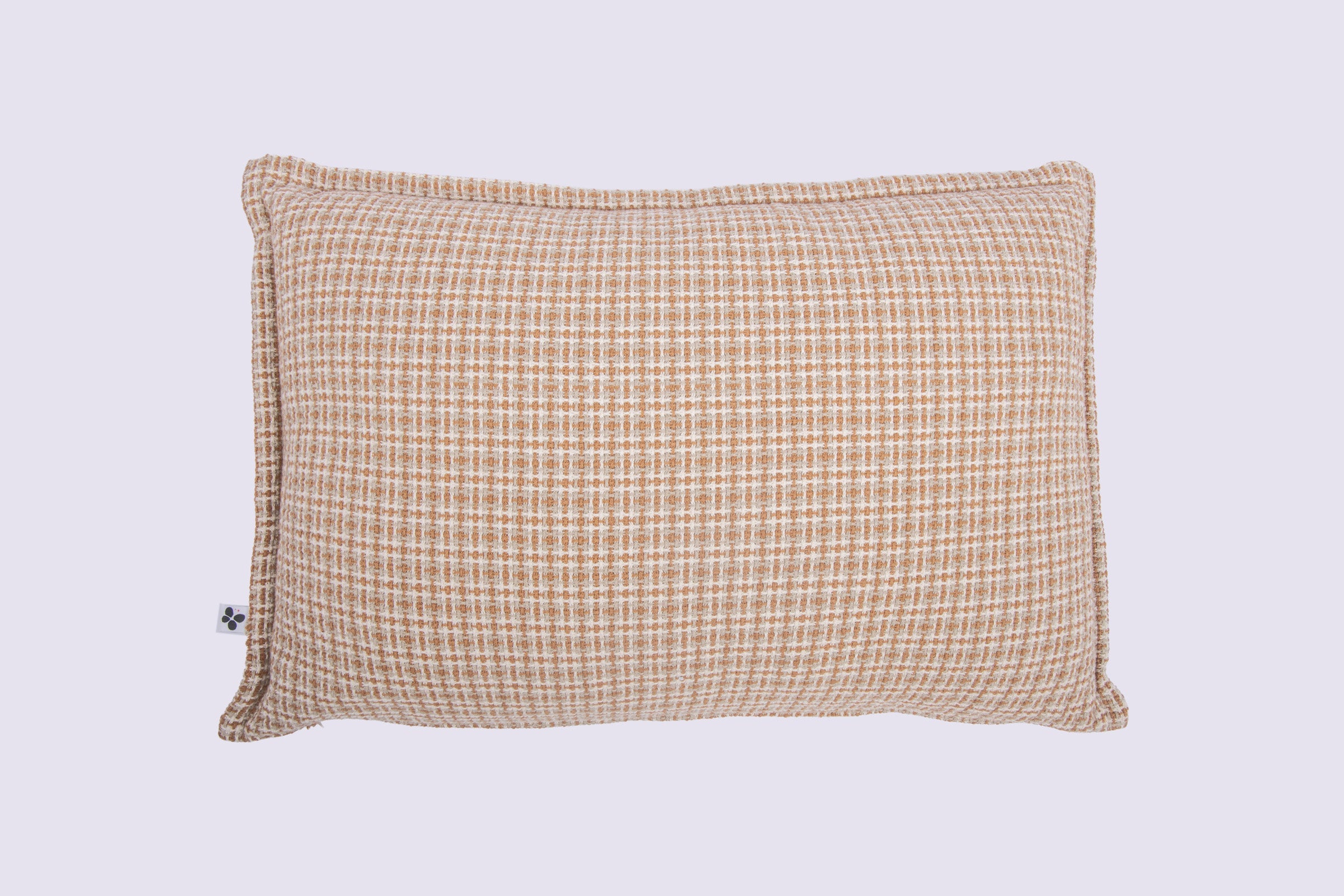 Edgar - Coussin Déhoussable Avec Passepoil - Coton Texturé