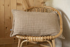 Edgar - Coussin Déhoussable Avec Passepoil - Coton Texturé