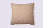Anton - Coussin Déhoussable Avec Franges - Coton Texturé