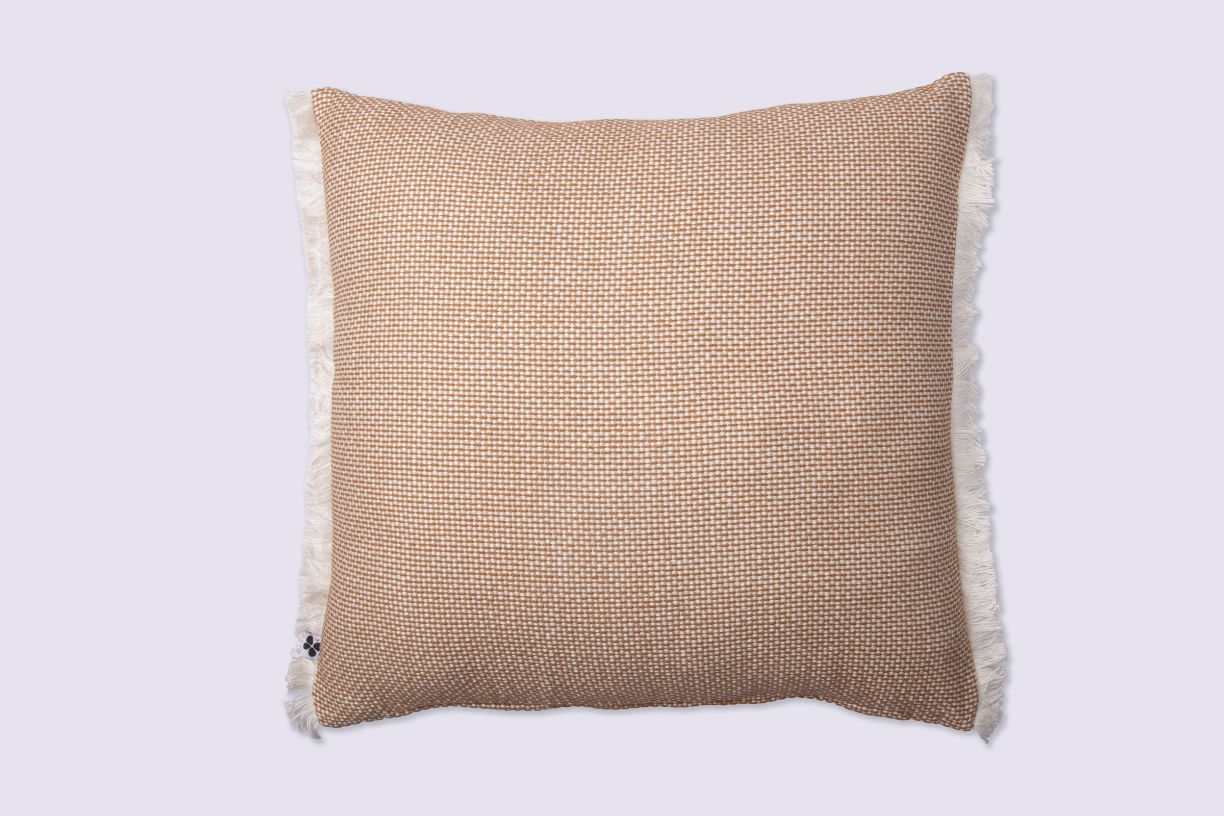 Anton - Coussin Déhoussable Avec Franges - Coton Texturé