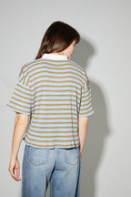 Polo Shirt Ralphy A  Rayures Multi Fabriqué Au Portugal