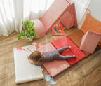 Bloc Psychomoteur Montessori Triangle - Rose