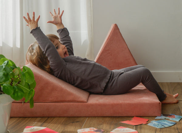 Bloc Psychomoteur Montessori - Rose