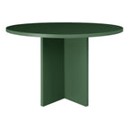 Table De Salle À Manger Ronde Matilda 120 Cm Stratifiée - Cèdre