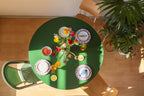 Table De Salle À Manger Ronde Matilda 120 Cm Stratifiée - Cèdre