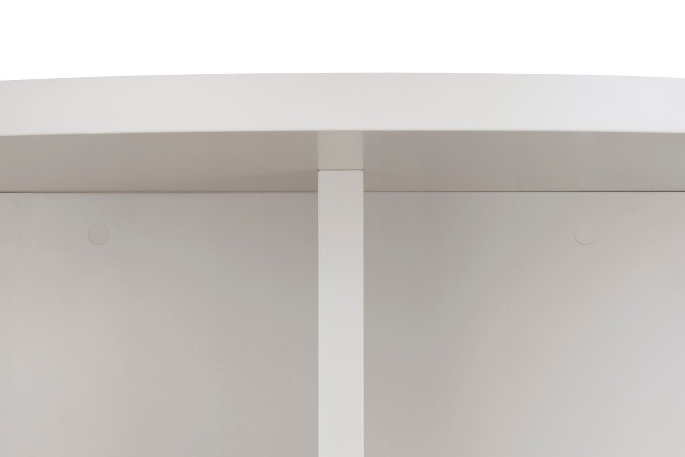 Table De Salle À Manger Ronde Matilda 120 Cm Stratifiée - Taupe
