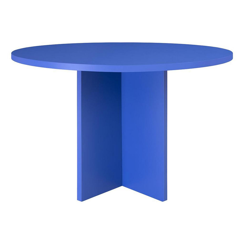 Table De Salle À Manger Ronde Matilda 120 Cm Stratifiée - Pruss