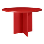 Table De Salle À Manger Ronde Matilda 120 Cm Stratifiée - Flamme