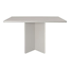 Table De Salle À Manger Matilda Rectangulaire 120 X 90 Cm Stratifiée - Taupe