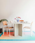Table De Salle À Manger Matilda Rectangulaire 120 X 90 Cm Stratifiée - Taupe