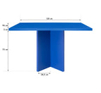 Table De Salle À Manger Rectangulaire Matilda 120 X 90 Cm, Stratifiée - Pruss