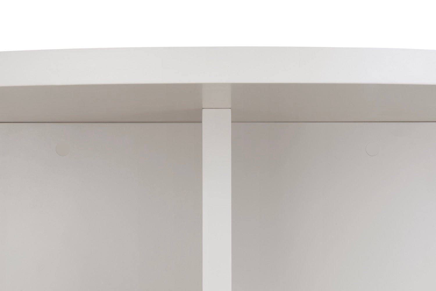 Table Basse Pausa Ronde 100 Cm En Stratifié - Taupe