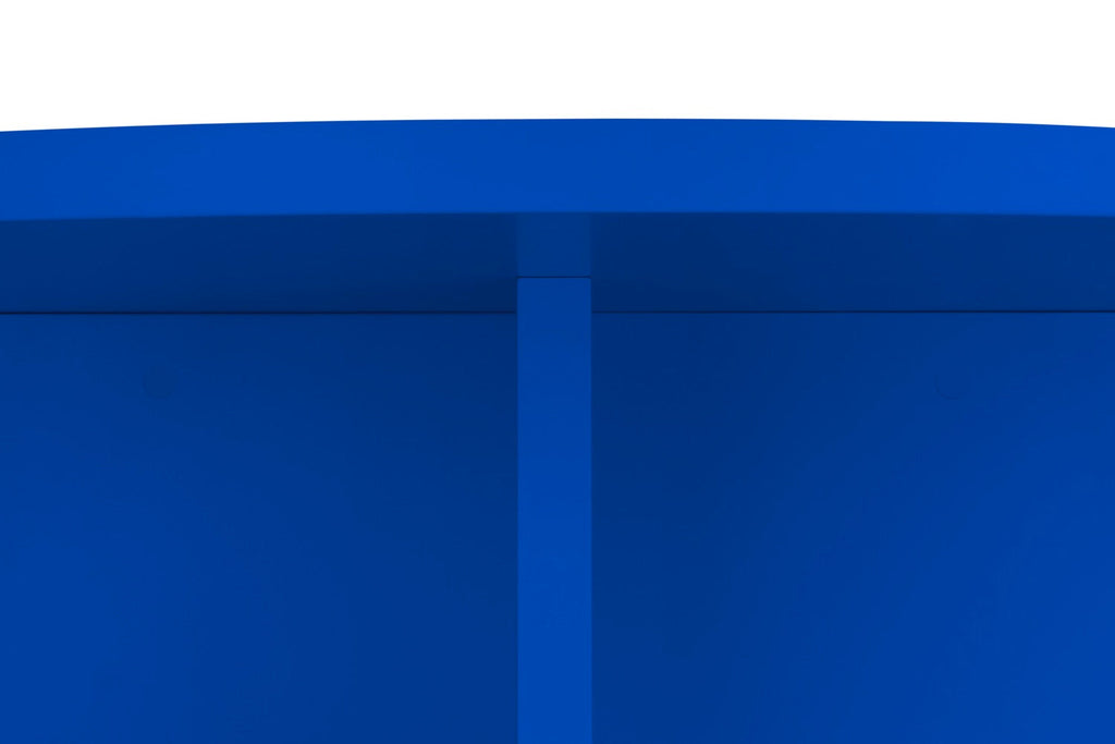Table Basse Pausa Ronde 100 Cm Stratifiée - Pruss - Prusse