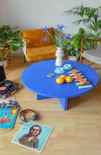 Table Basse Pausa Ronde 100 Cm Stratifiée - Pruss - Prusse