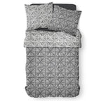 Sunshine - Parure De Lit Motif 6.39 - Gris