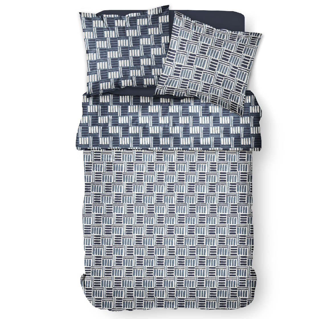 Sunshine - Parure De Lit Motif 6.52 - Bleu