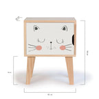 Table de Chevet Montessori - Naturel "Cat"