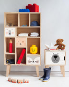 Table de Chevet Montessori - Naturel "Bear Face"