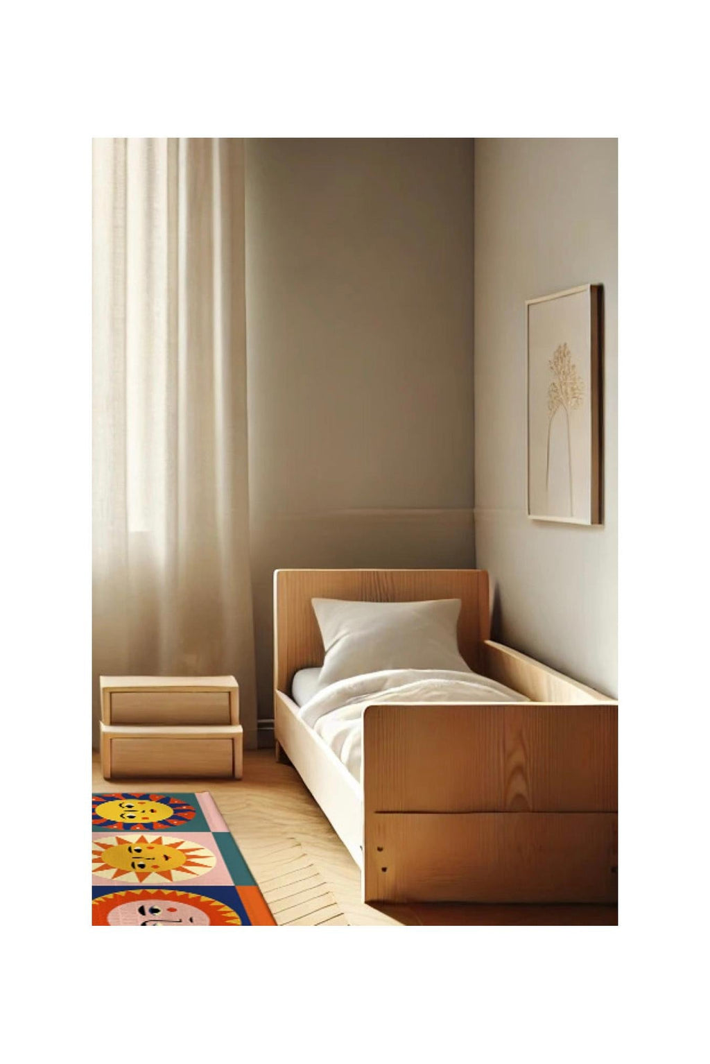 Tapis De Chambre - Sun - Multicolore