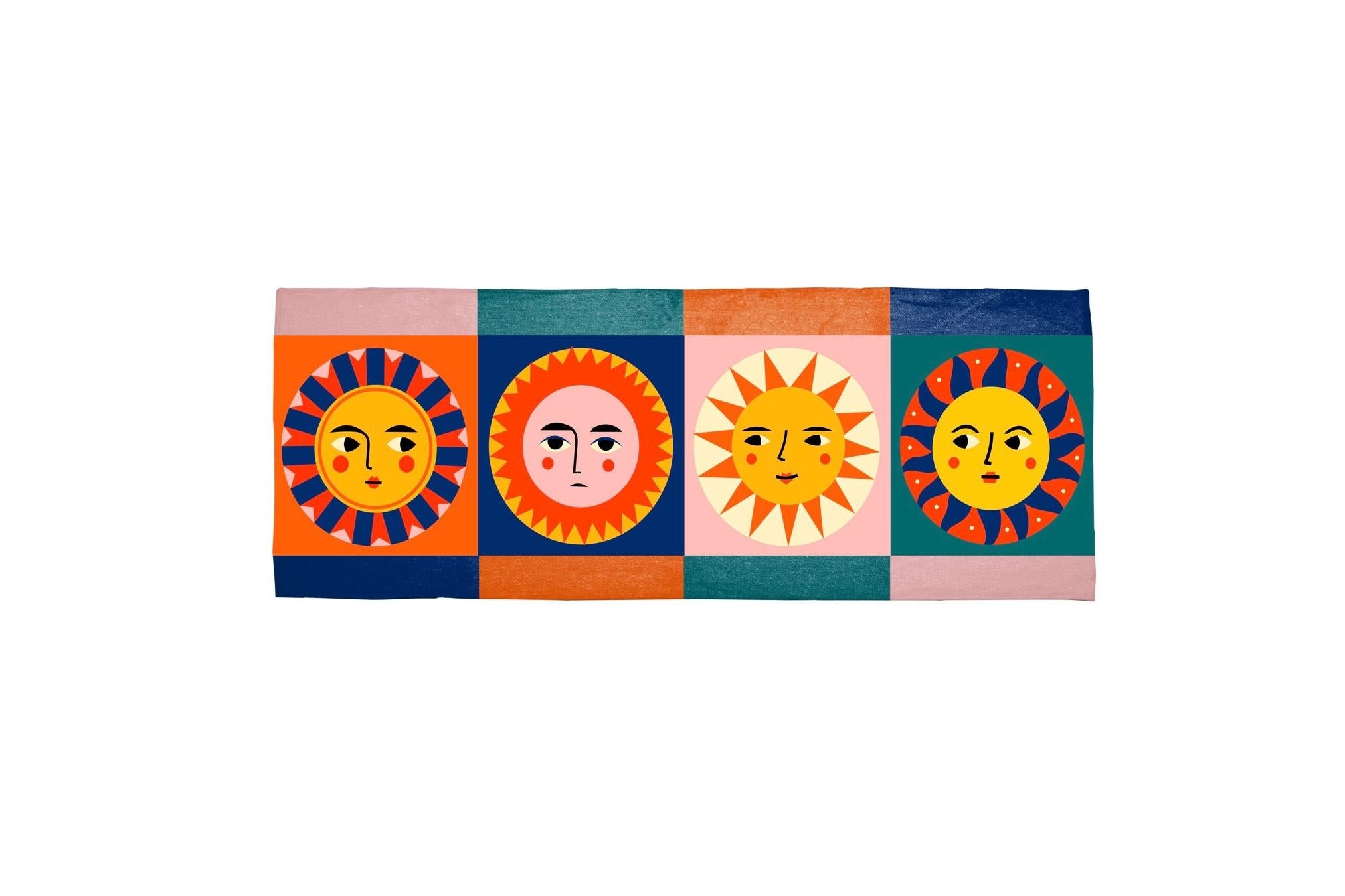 Tapis De Chambre - Sun - Multicolore