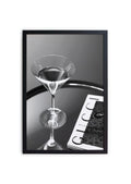 Cadre Moulure Noir 40X30 - Gucci Champagne - Multicolore
