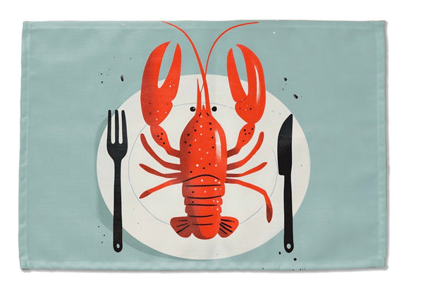 Set De 2 Tapis Individuels - Seafood - Multicolore