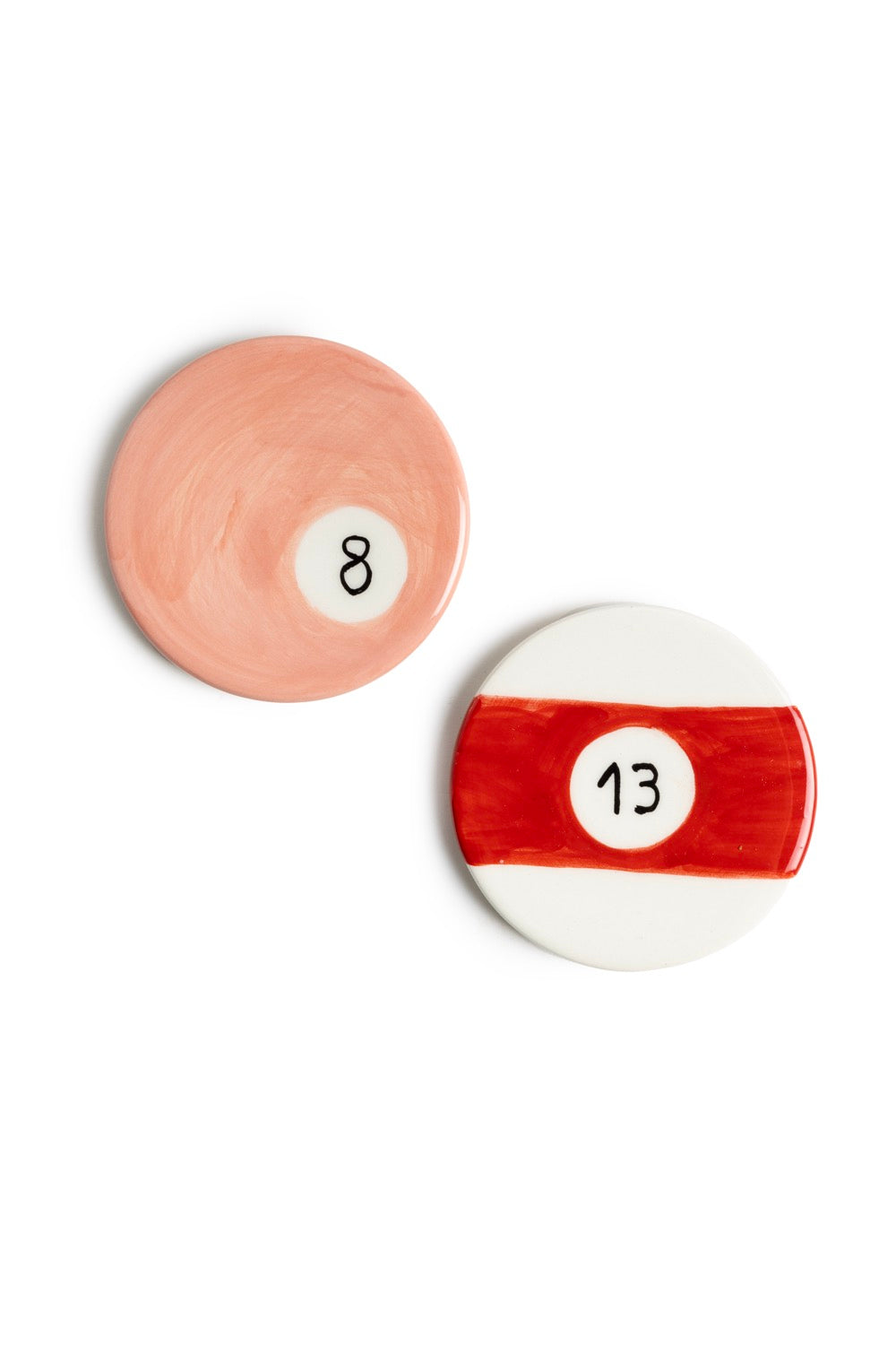 Ensemble De 2 Sous-Verres En Céramique - Ball Pads - Multicolore