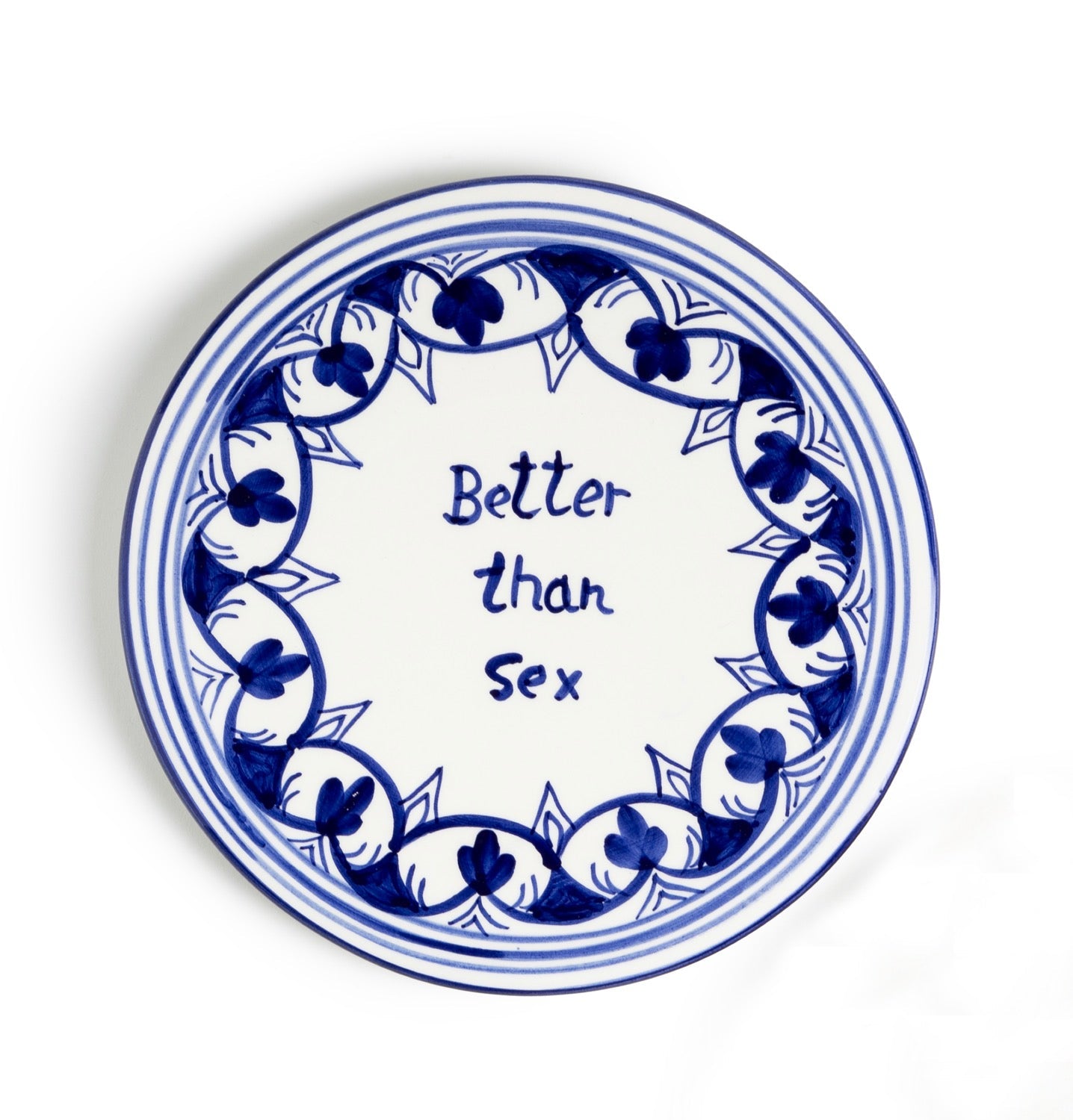 Assiette Décorative - Better Than Sex - Multicolore
