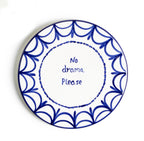 Assiette Décorative - No Drama - Multicolore